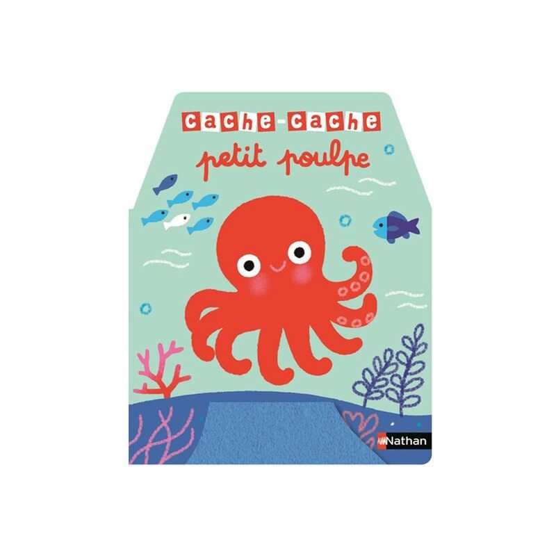 Livre Cache-cache petit poulpe - Nathan Jeunesse