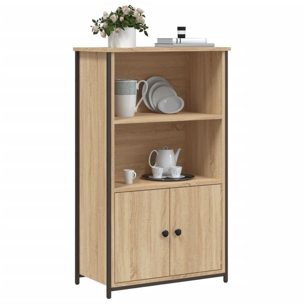 vidaXL Anrichte Highboard Sonoma-Eiche 62x32x103,5 cm Holzwerkstoff