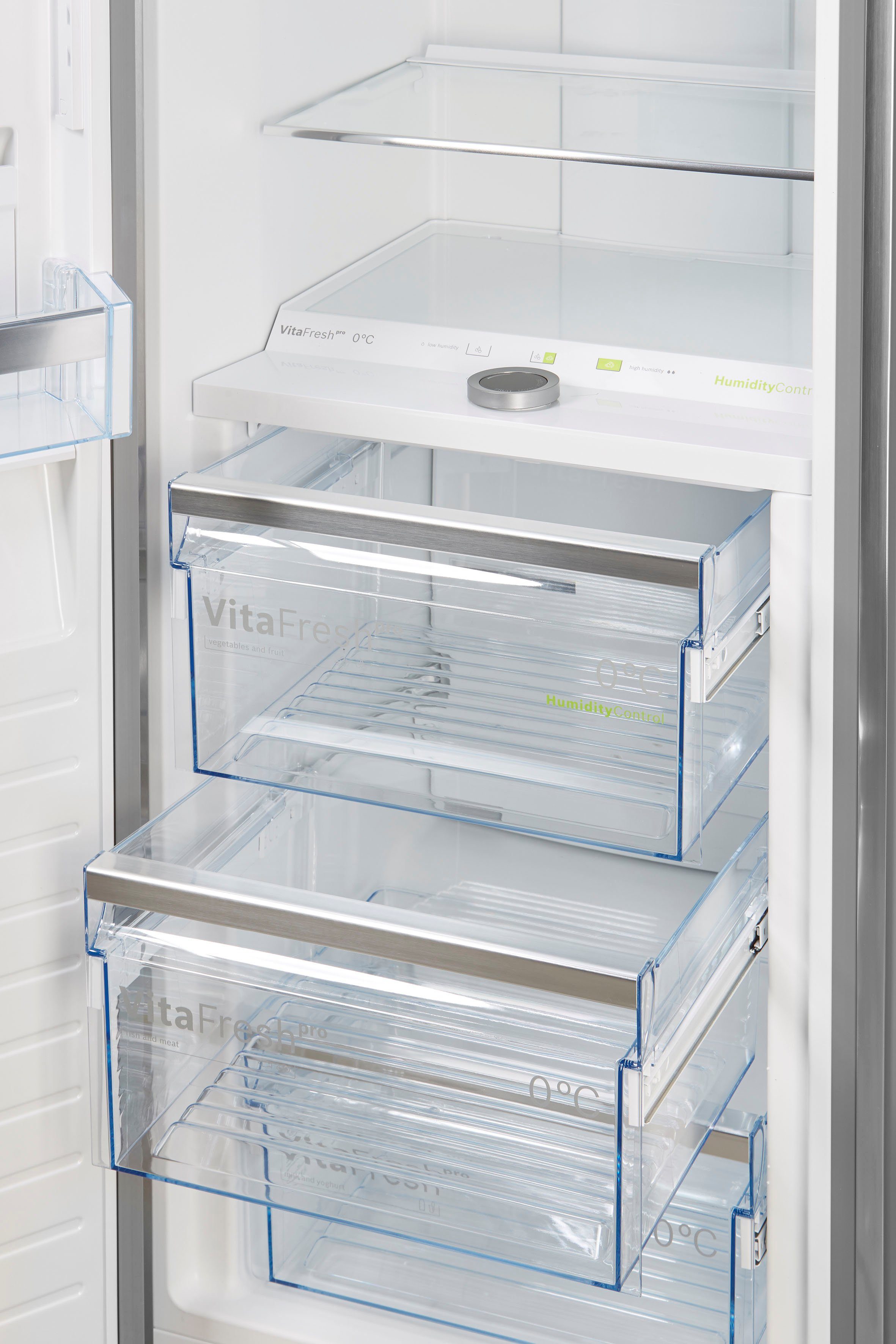BOSCH European Side-by-Side KAF95PIEP, 186 cm hoch, 120 cm breit