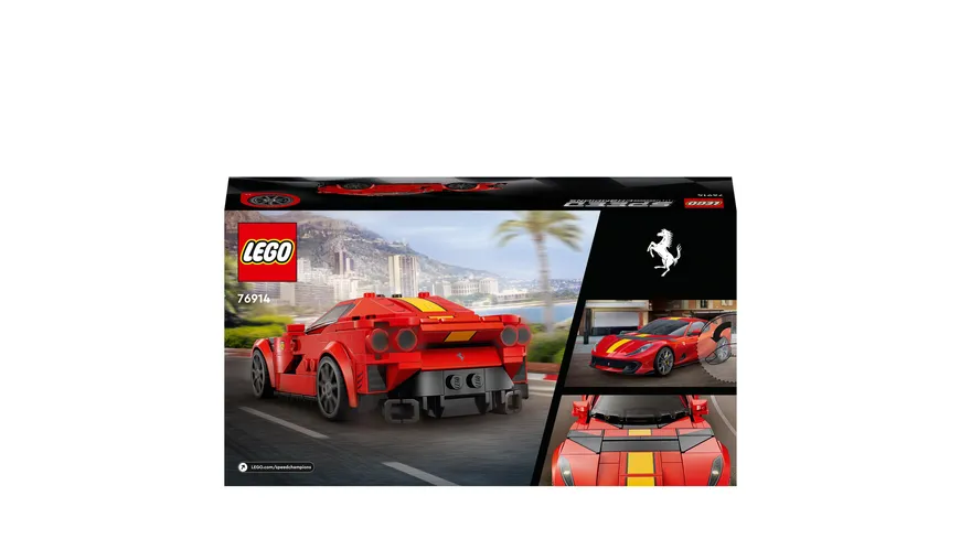 LEGO Speed Champions 76914 Ferrari 812 Competizione Auto-Spielzeug
