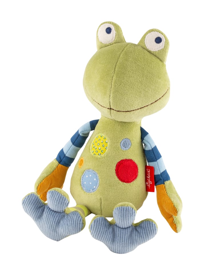 Sigikid Kuscheltier Frosch Patchwork Sweety in grün/bunt günstig kaufen onesize