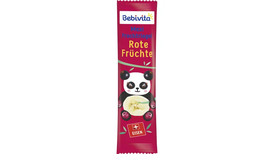 Bebivita MAXI BEISS MICH! Früchte-Riegel 35g: Rote Früchte, ab 15. Monat 35 g