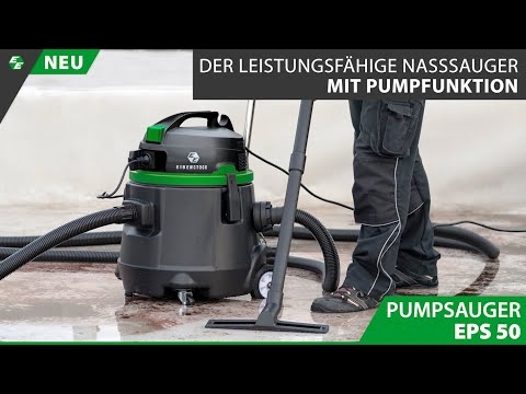 Eibenstock 12.925.03 Usisna pumpa EPS 50 1300 W – kapacitet 50 litara s funkcijom pumpanja