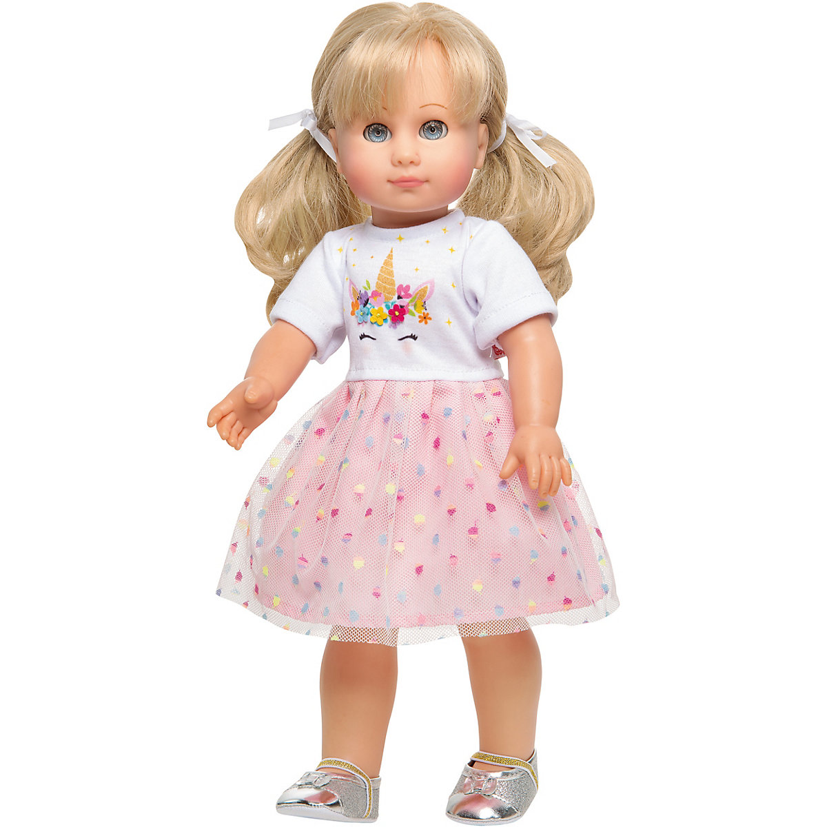 Puppen-Kleid Einhorn Hannah, Gr. 35-45 cm
