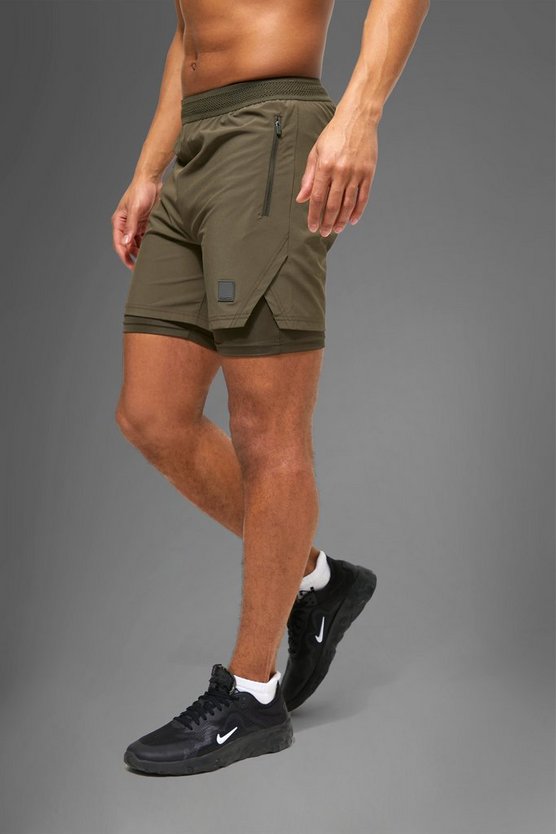 Man Active Performance 2-in-1 Shorts