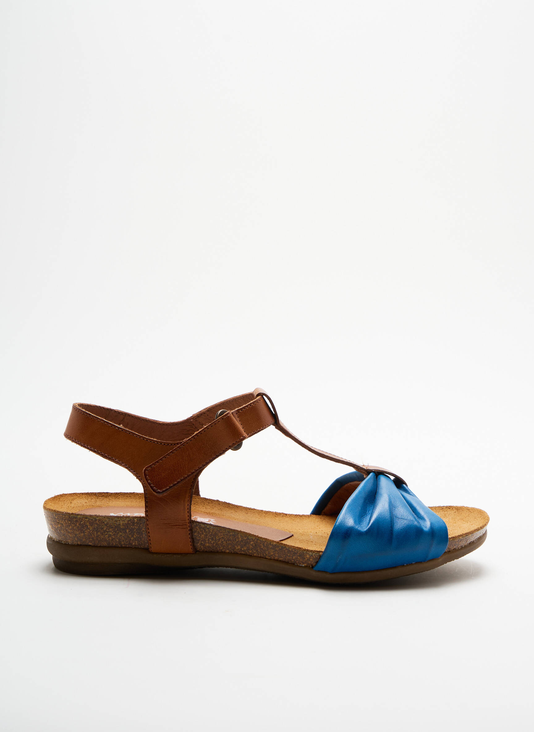 Xapatan Sandales Nu Pieds Femme couleur bleu