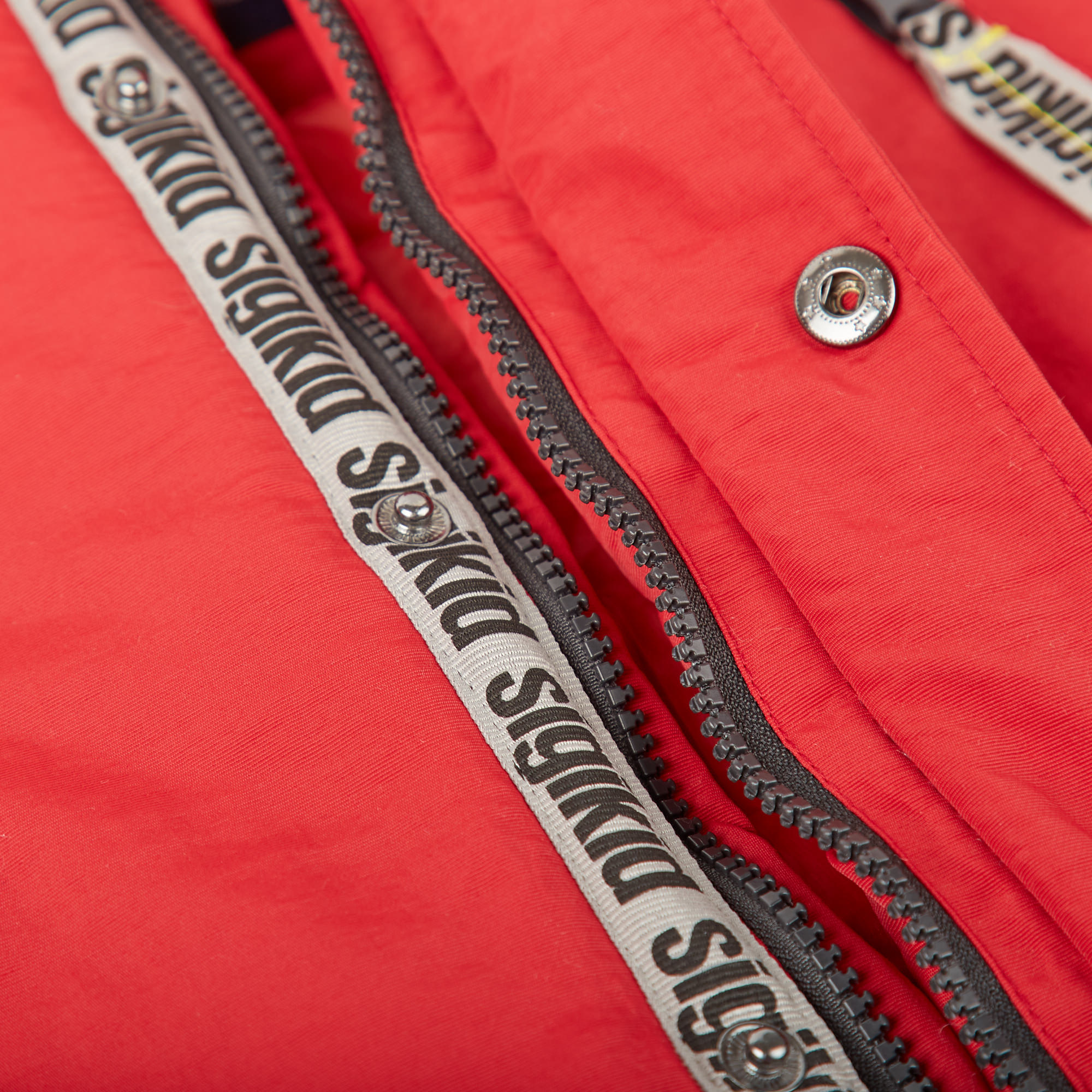 Wattierte Baby Winterjacke in Rot