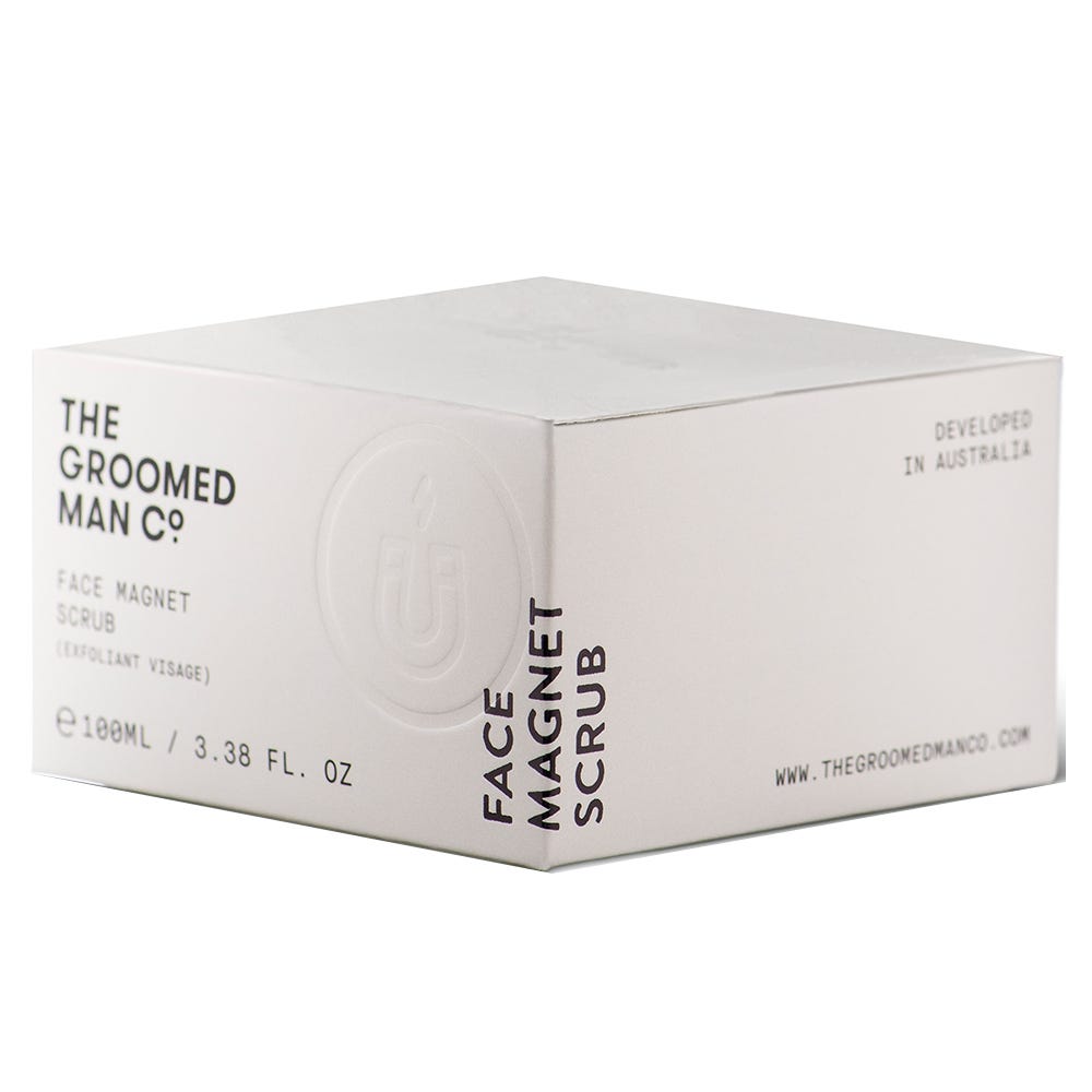 The Groomed Man Face Magnet Scrub 100 ml