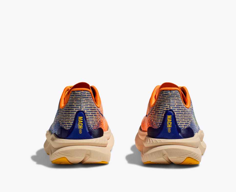 Mach 6 Ultramarine / Electric Tangerine