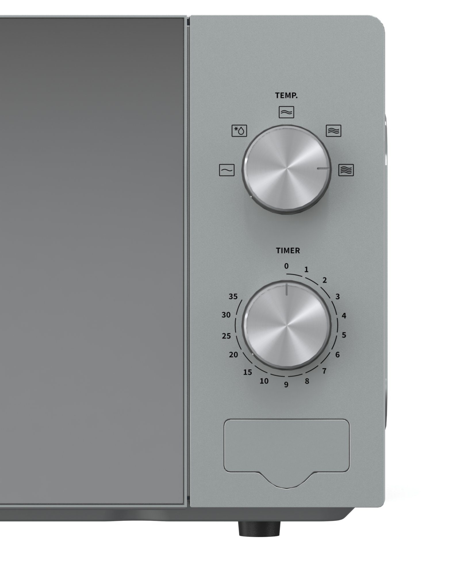 Hisense Mikrowelle H20MOMP1, Auftaufunktion, 20,00 l, Glasdrehteller, manuelle Steuerung, 35min Zeiteinstellung