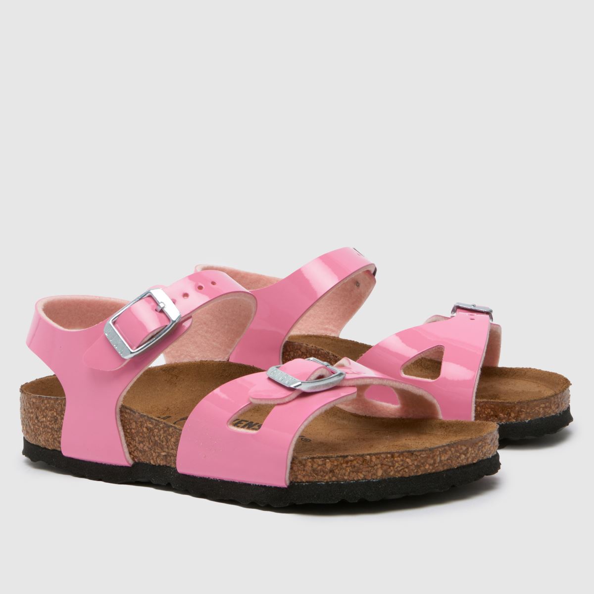 BIRKENSTOCK rosa rio flickor småbarnssandaler