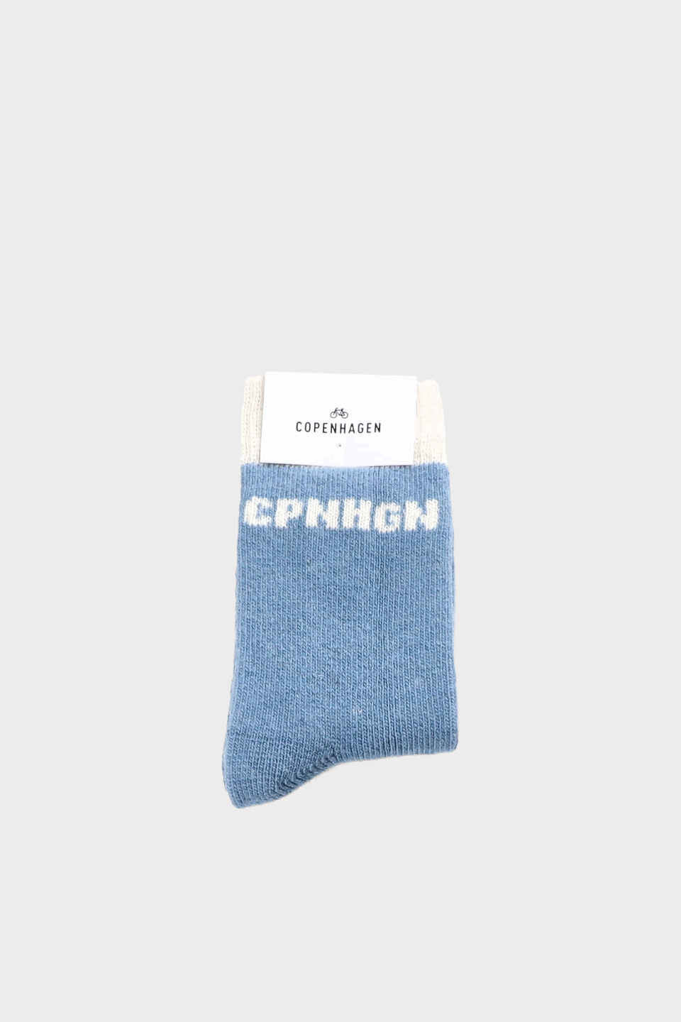 CPH WOOL SOCKS 2 wool mix light blue