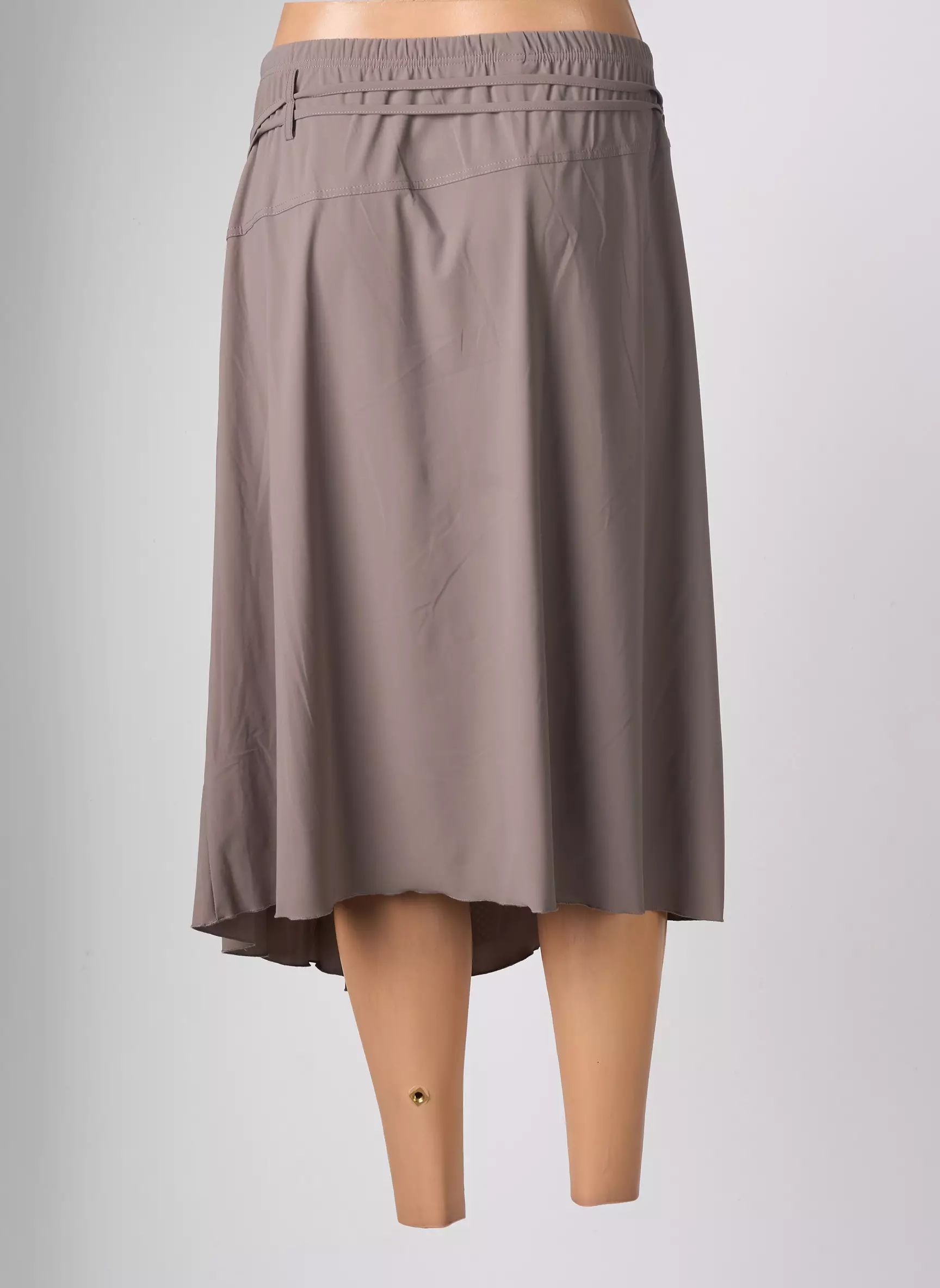 Jean Delfin Jupes Mi Longues Femme couleur gris