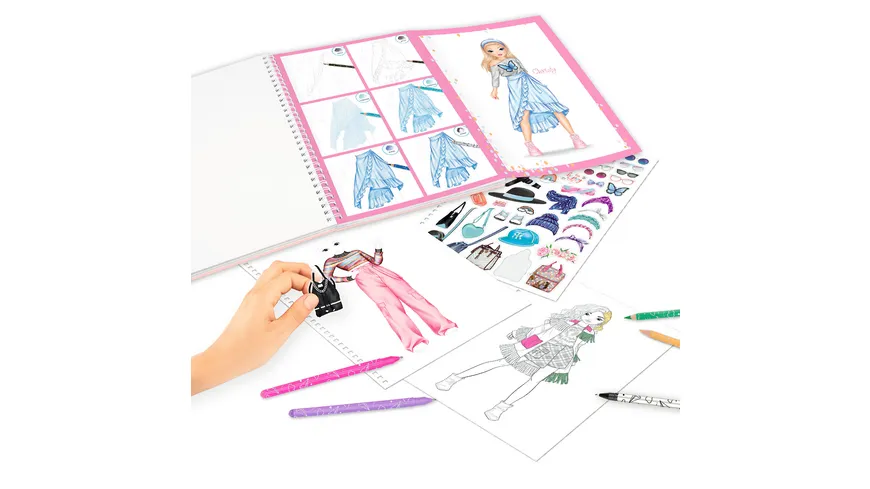 TOPModel Malbuch-Set