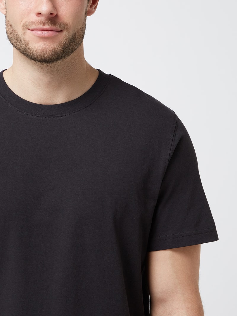 T-Shirt im 2er-Pack in schwarz