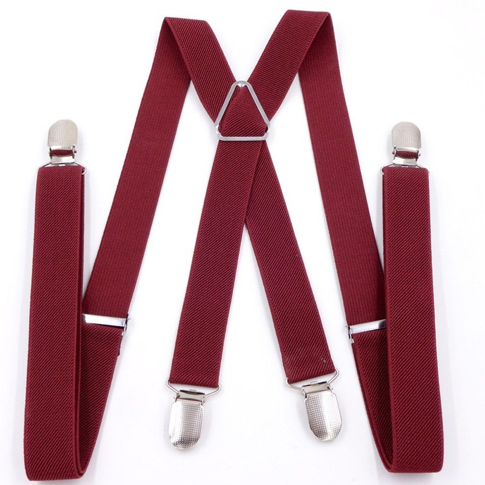 Tian Dee Hosenträger Hosenträger für Herren Starken Herren Hosenträger schmal 2,5cm
