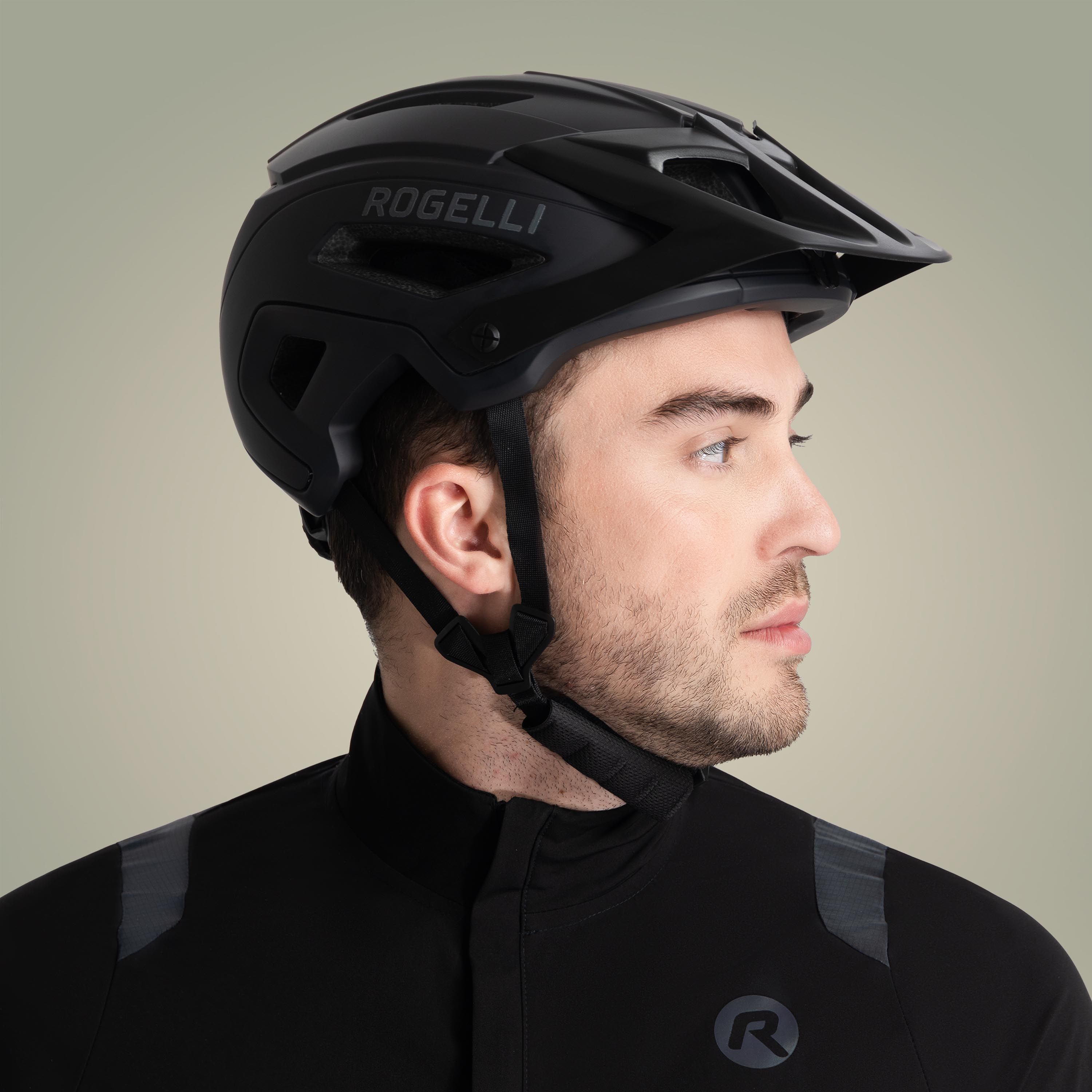 Rogelli Onyx Schwarz Unisex Fahrradhelm