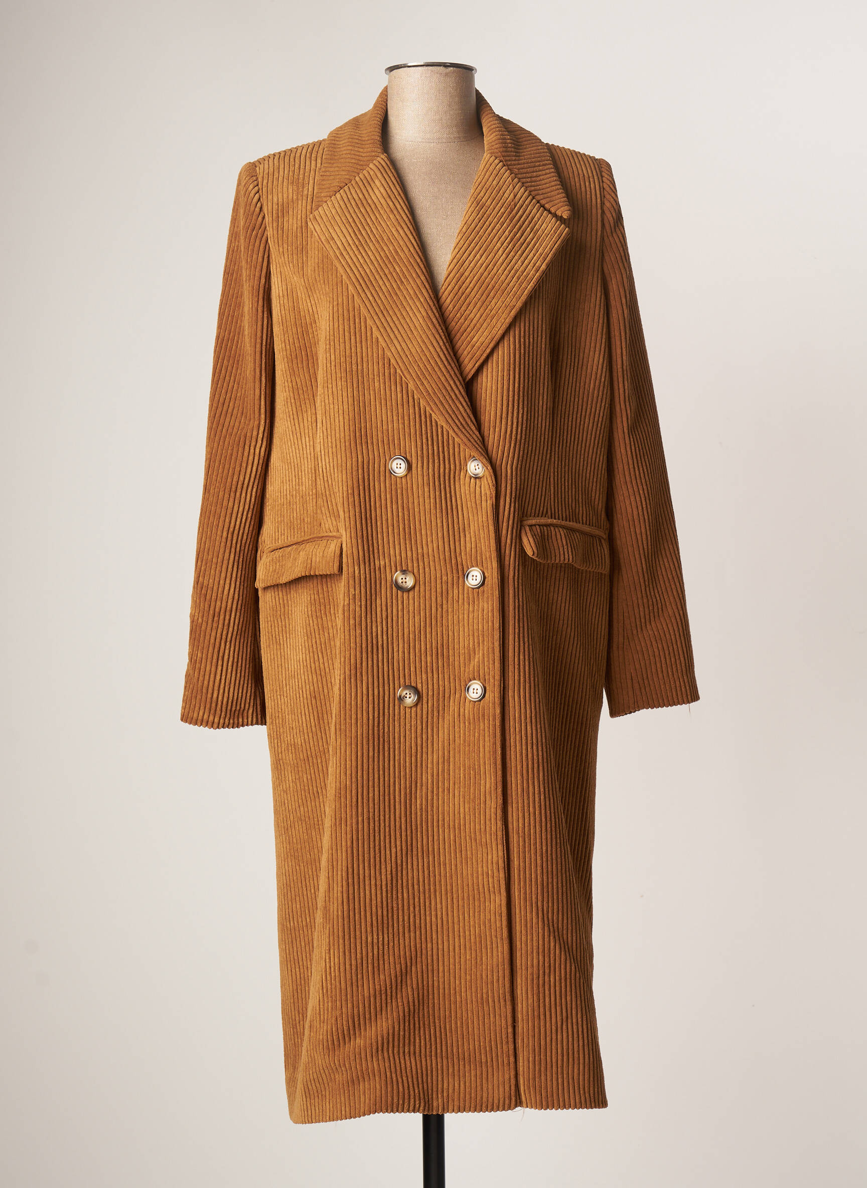 Rue Des Abbesses Manteaux Longs Femme couleur beige