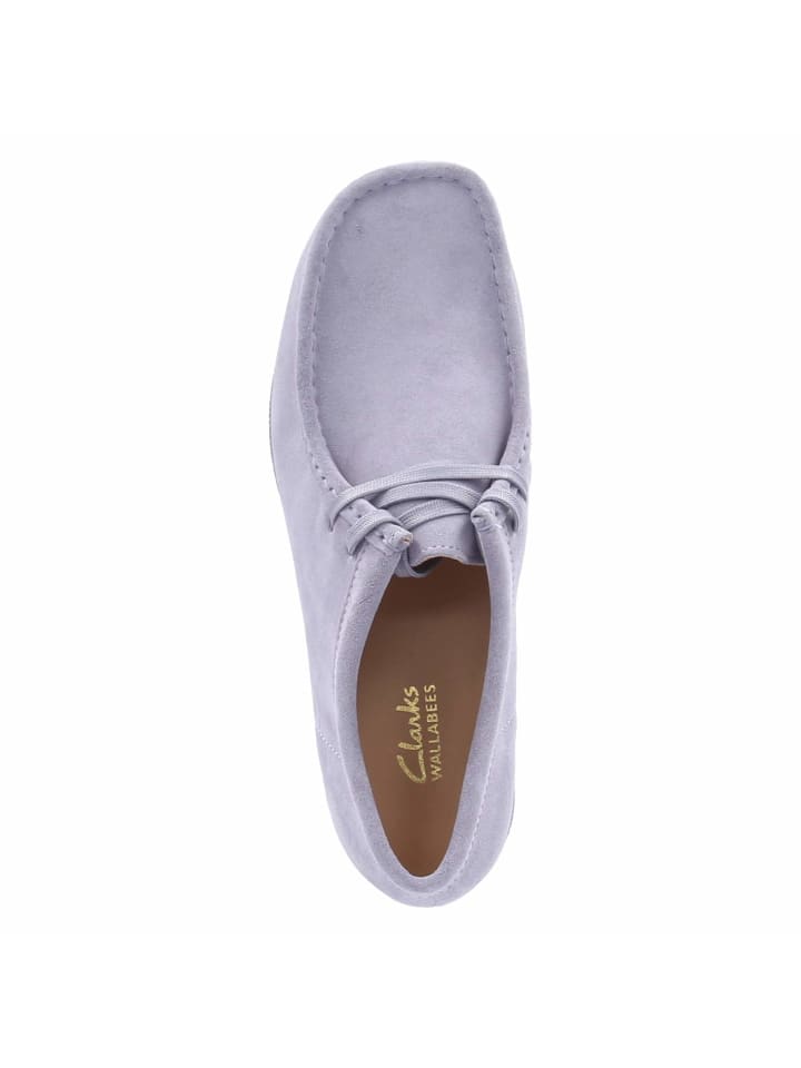 Clarks Halbschuhe WALLABEEEVOSH in Violett günstig kaufen