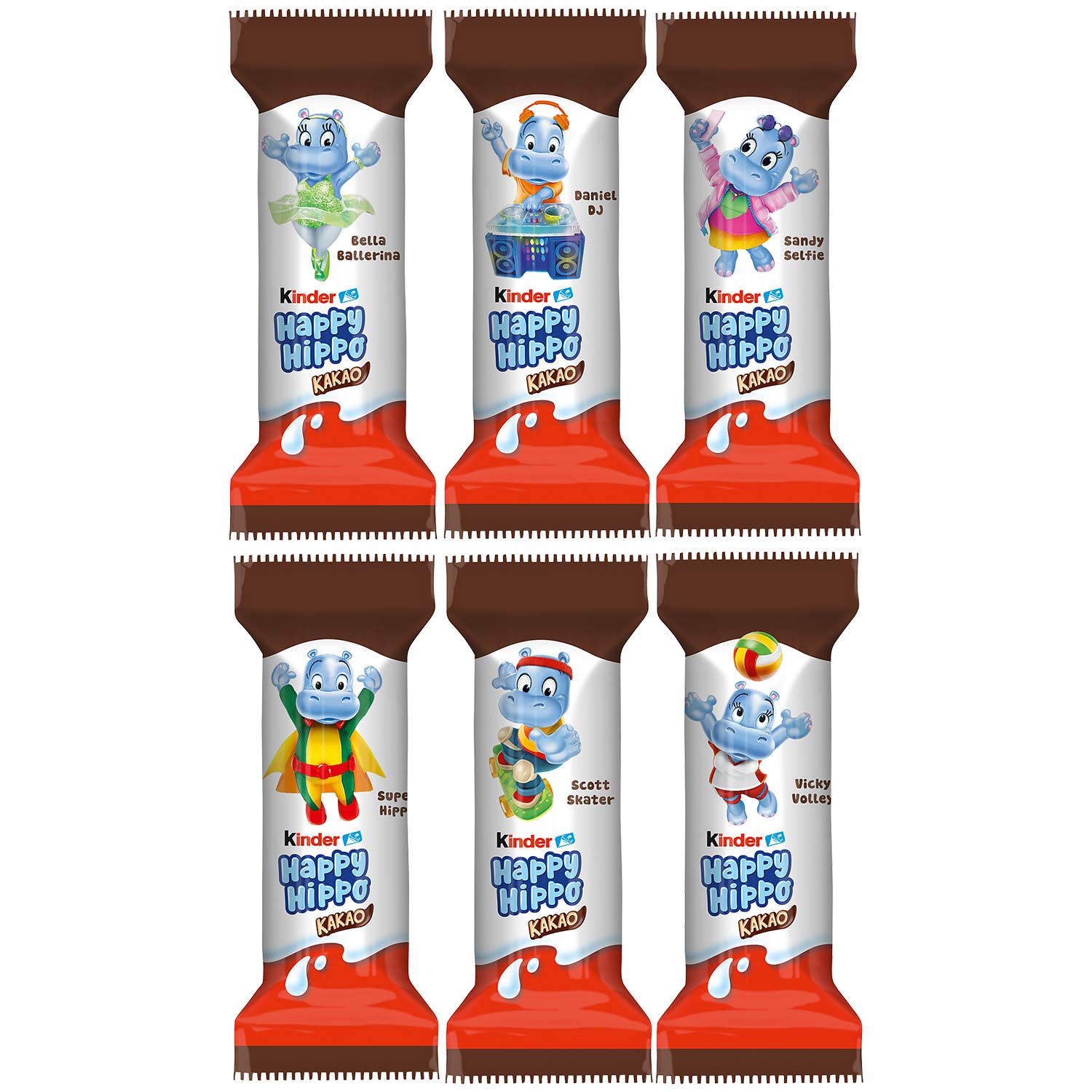 kinder Happy Hippo Kakao 28er