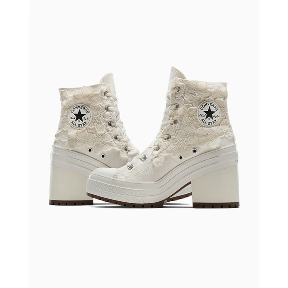 Converse Chuck 70 De Luxe Heel Lace A10229C / weiss