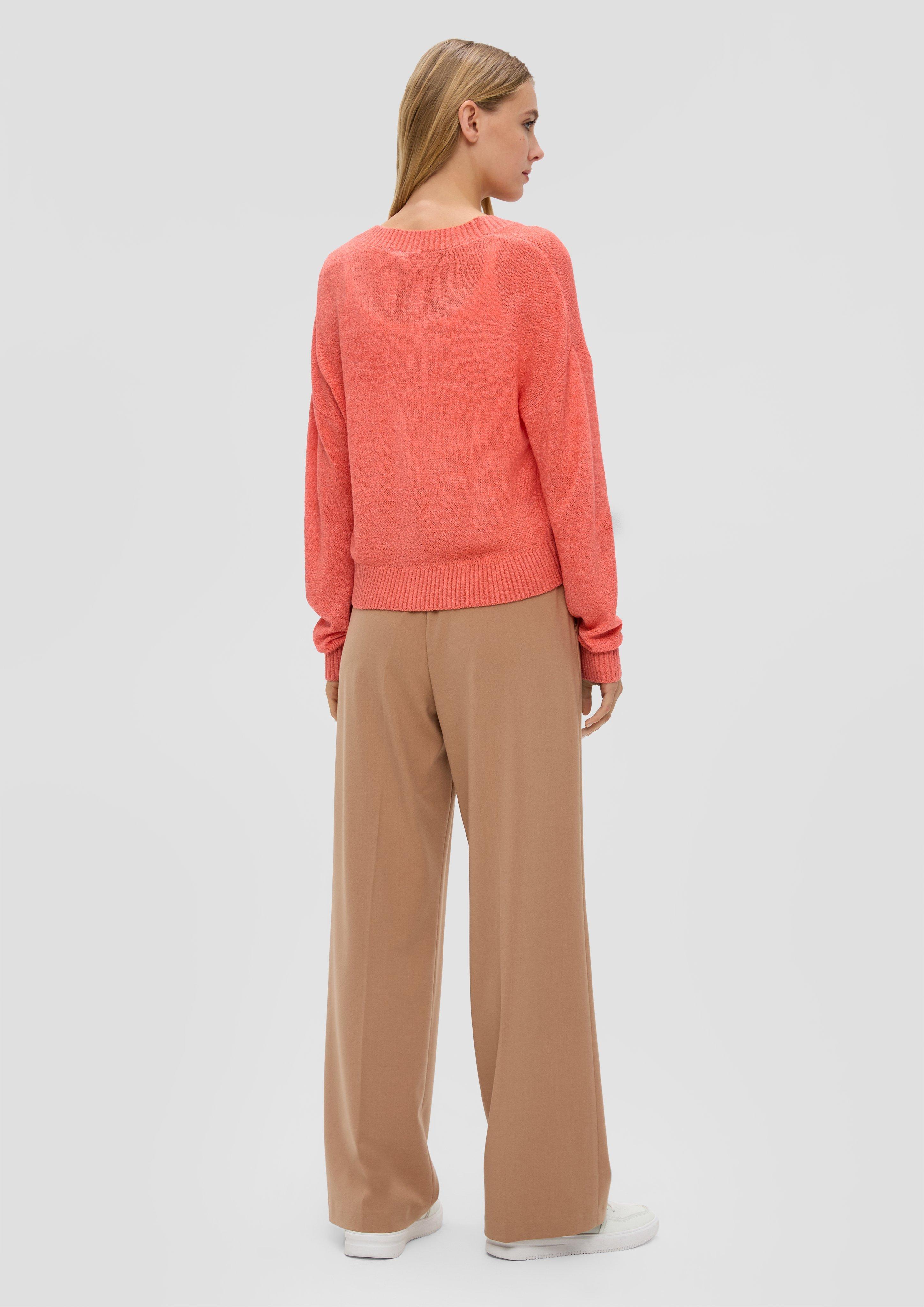 Verkürzte Strickjacke mit Knöpfen  2143199-2347