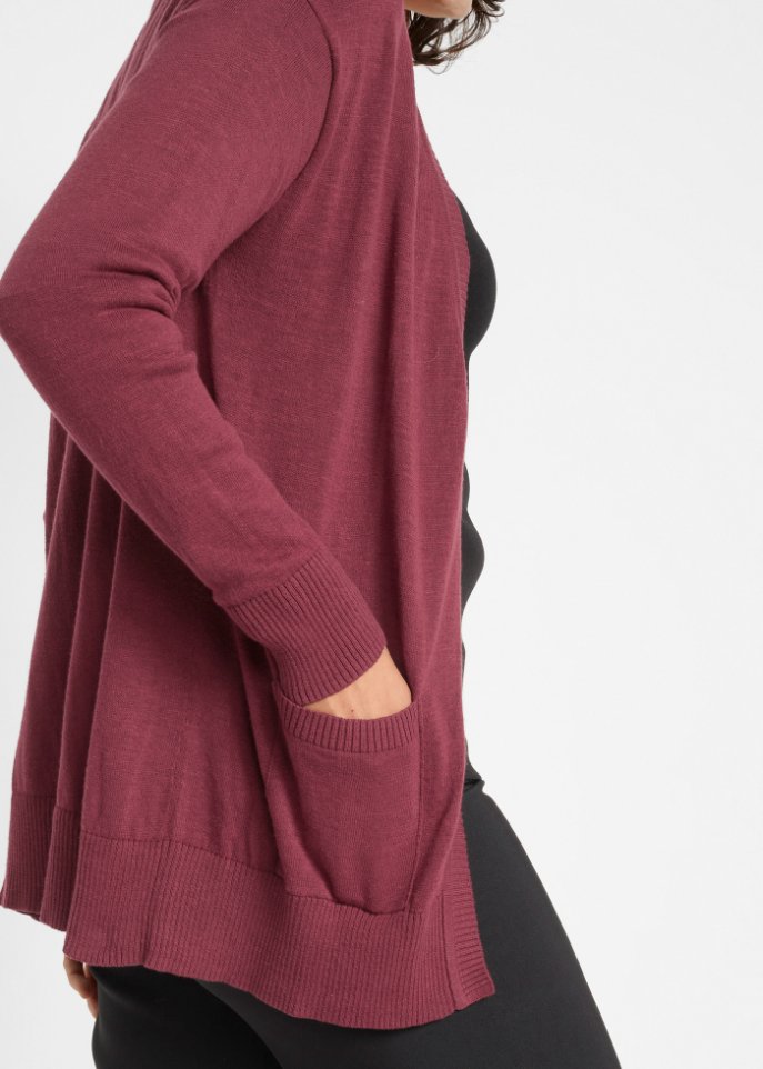 Strickjacke mit Eingriffstaschen