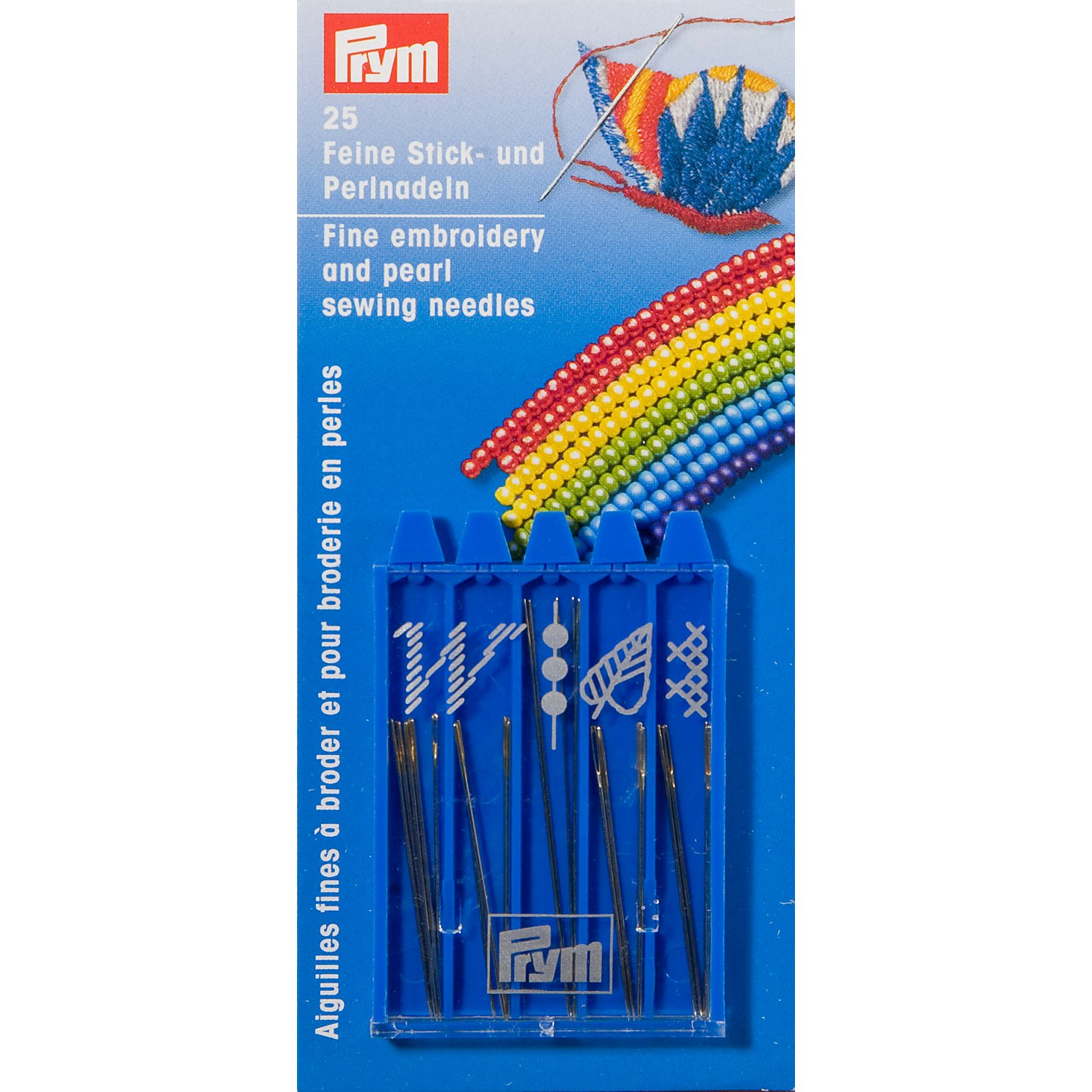 Prym Stick- und Perlnadeln, Inhalt: 25 Stück