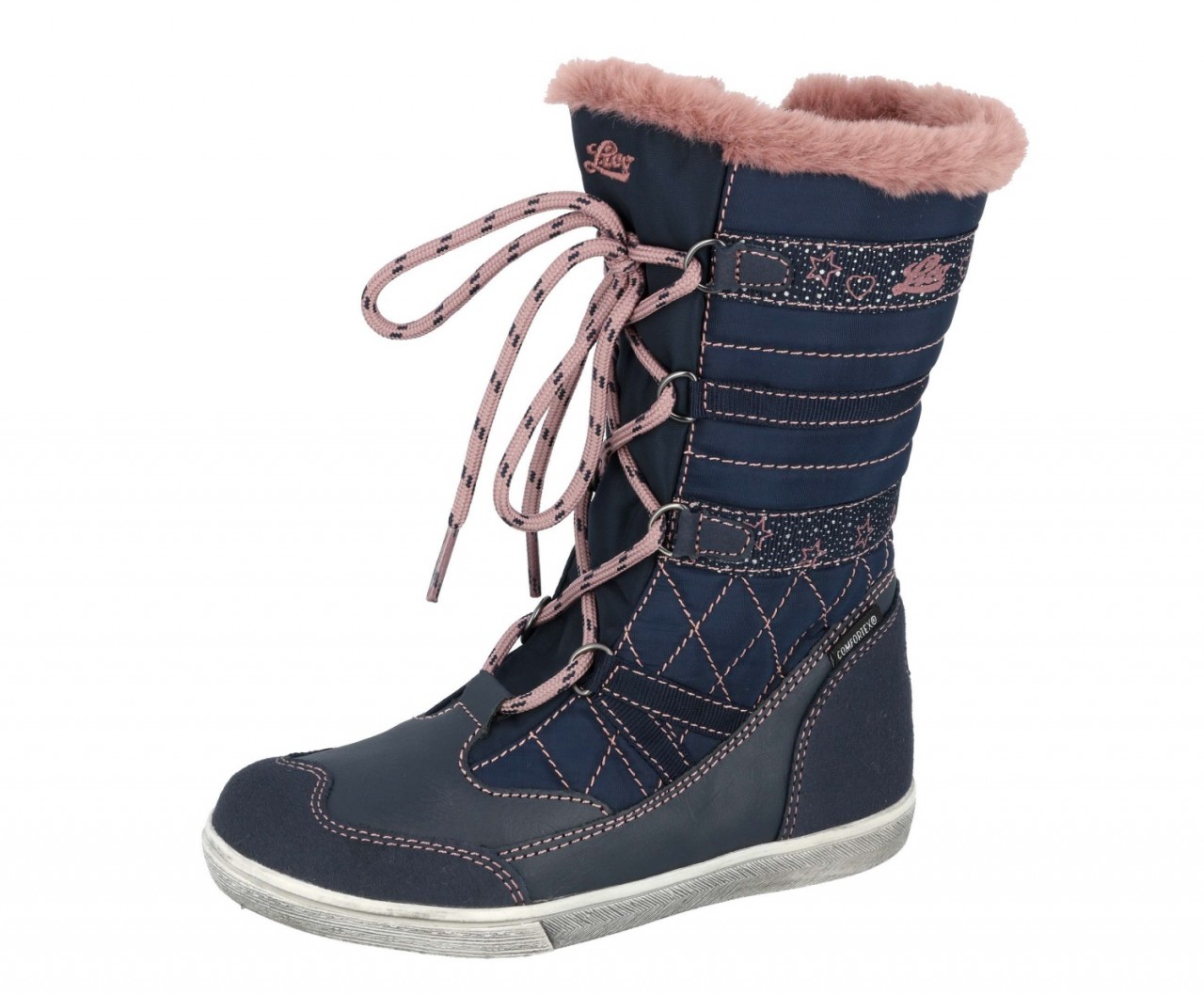 LICO Stiefel Mädchen blau