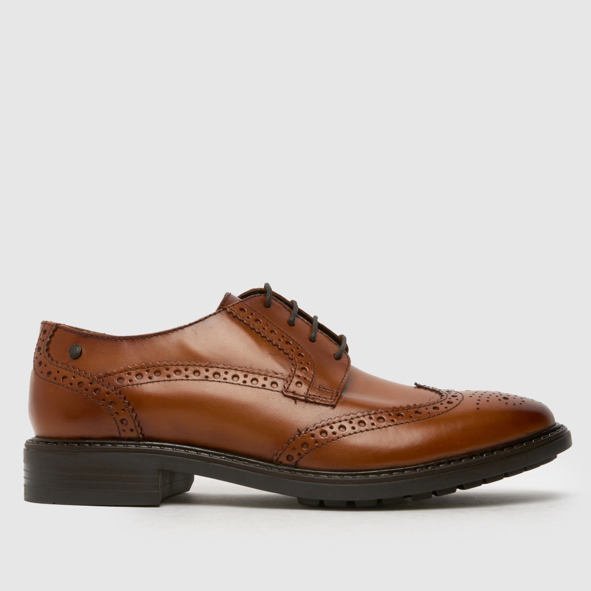 Base London anson brogue cipők barna színben