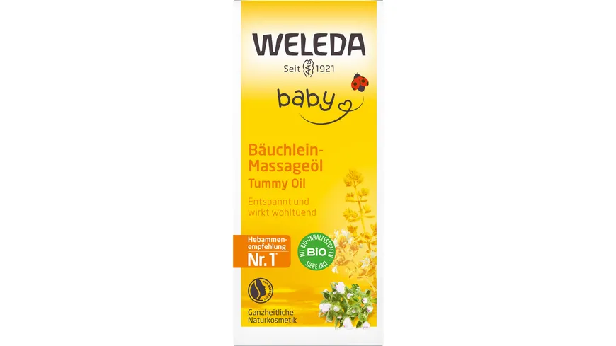 WELEDA BABY Bäuchlein-Massageöl 50 ml