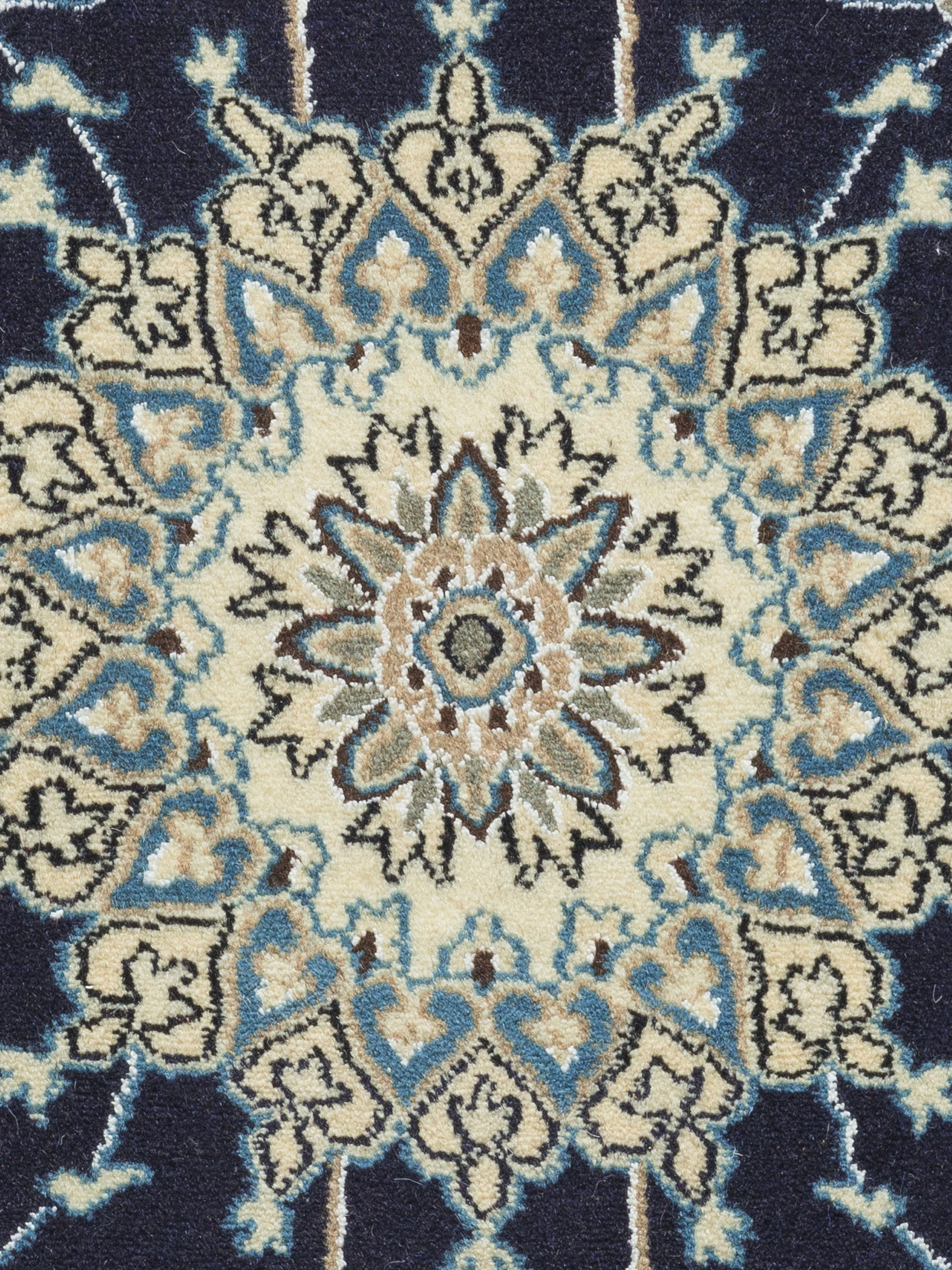 Kaschmar Nain 12 Lah ca. 90 x 130 cm, Unikat / Einzelstück