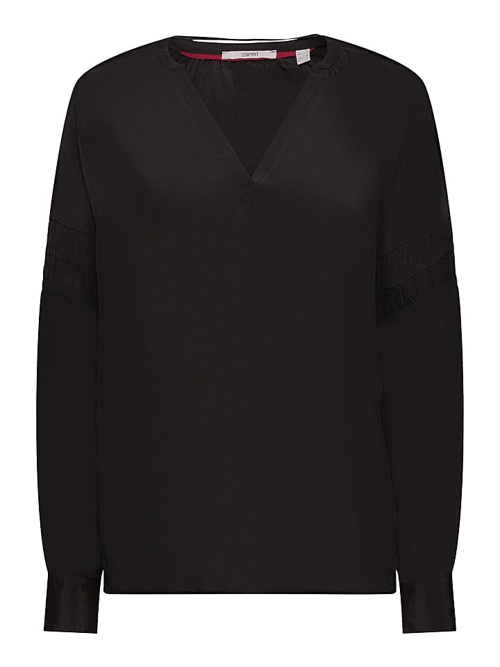 ESPRIT Bluse in Schwarz günstig kaufen L