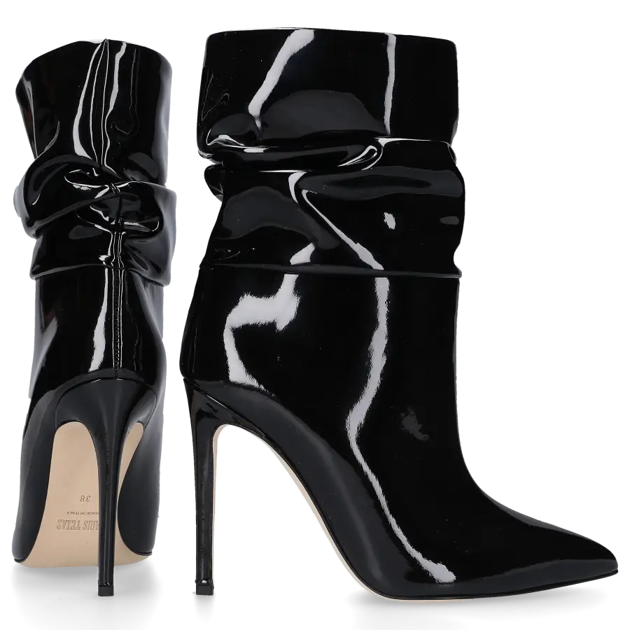 Paris Texas - Stiefel SLOUCHY 105 Lackleder - schwarz