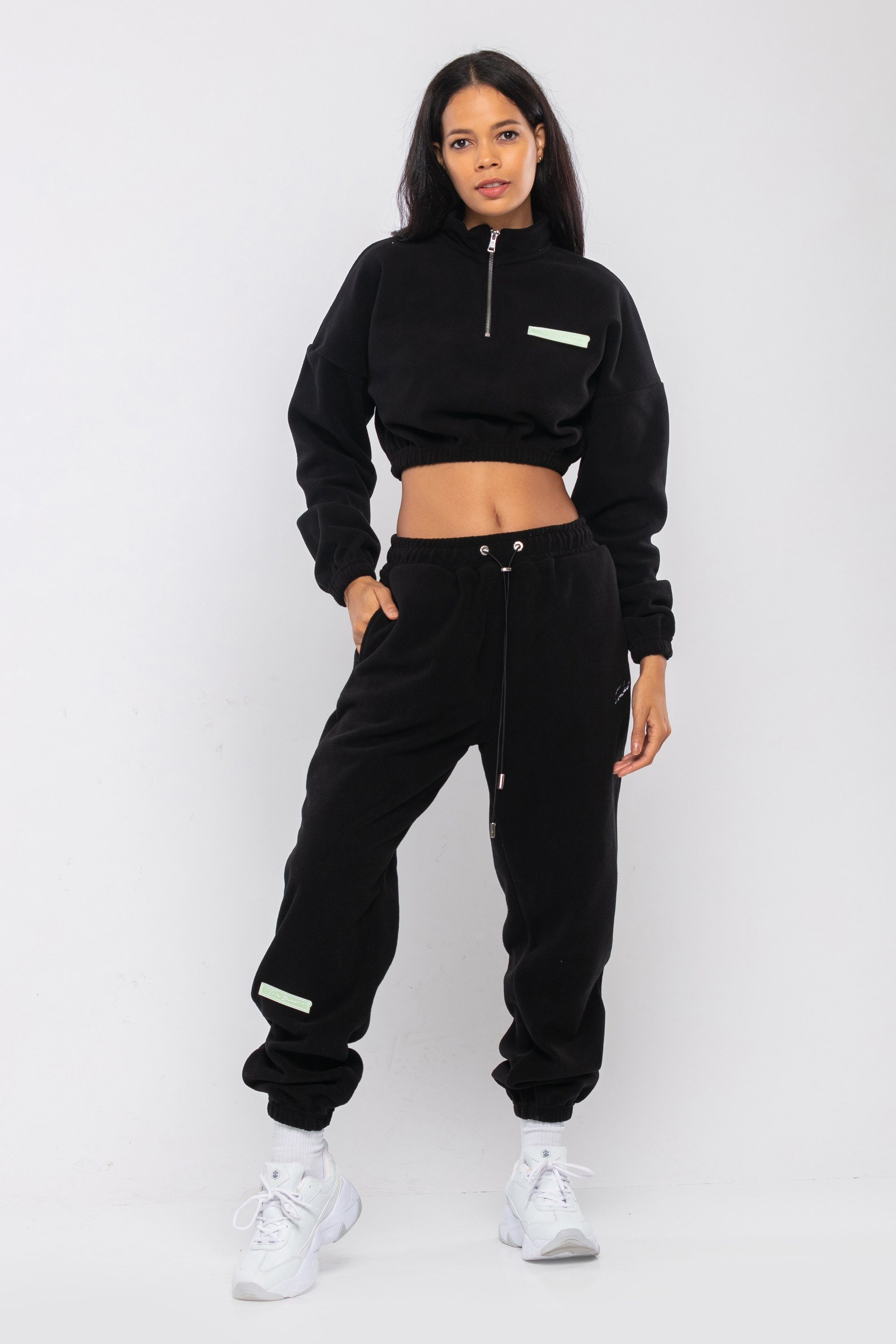 Tom Barron Trainingsanzug WOMAN REGULAR FIT FLEECE FABRIC TRACK SUIT