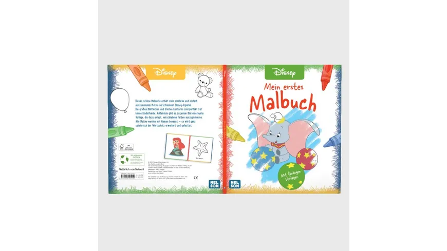 Mein erstes  Buch: Mein erstes Malbuch