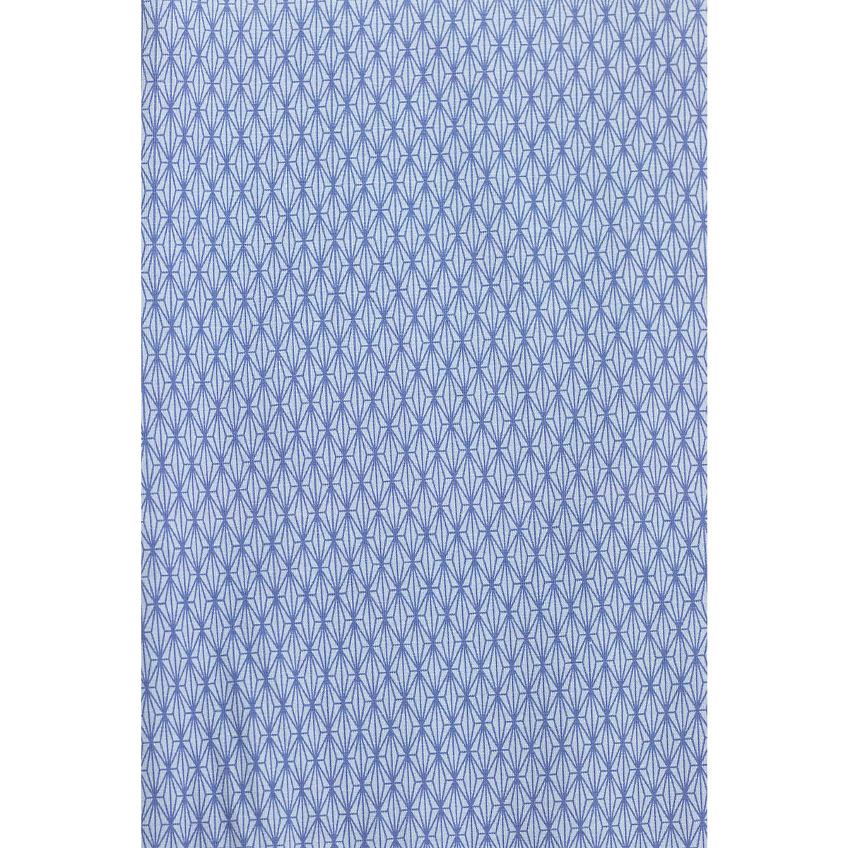 Jersey Stoff Baumwol Meterware Grafisch Rauten Blau 145 cm WB Zen