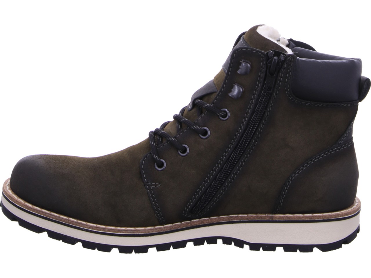 RIEKER Stiefeletten grün Newa