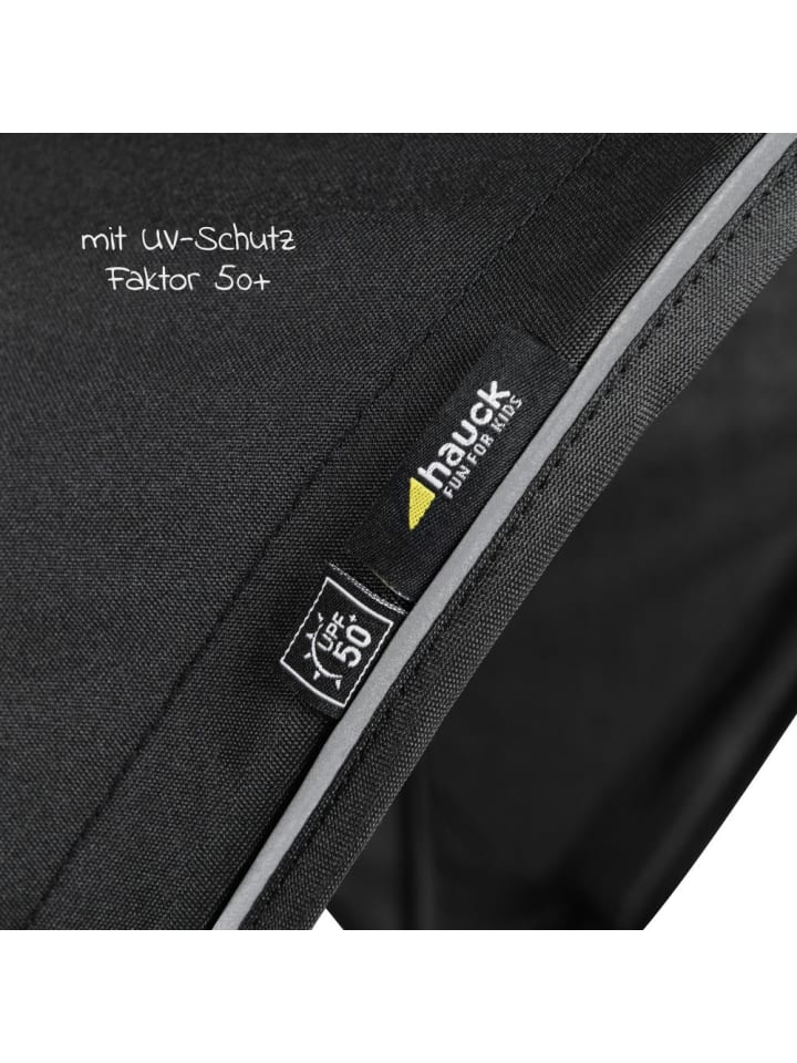 Hauck Sportwagen & Jogger Runner 2 (mit großen Luftreifen) in schwarz günstig kaufen onesize