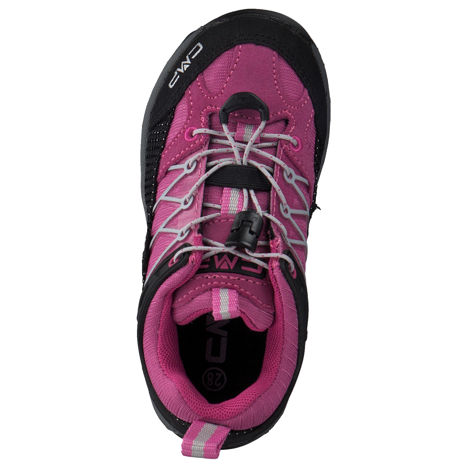 CMP Rigel Low 3Q54554 W, Trekkingschuhe, Kinder, Pink (malva-stone)