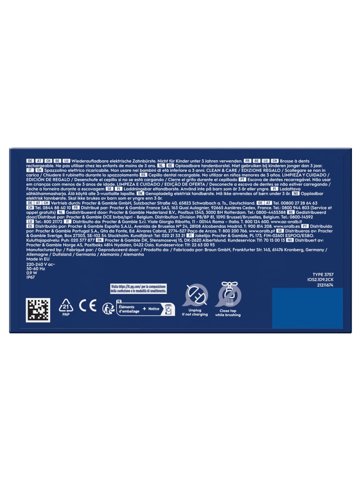 Oral-B Elektr. Zahnbürste 