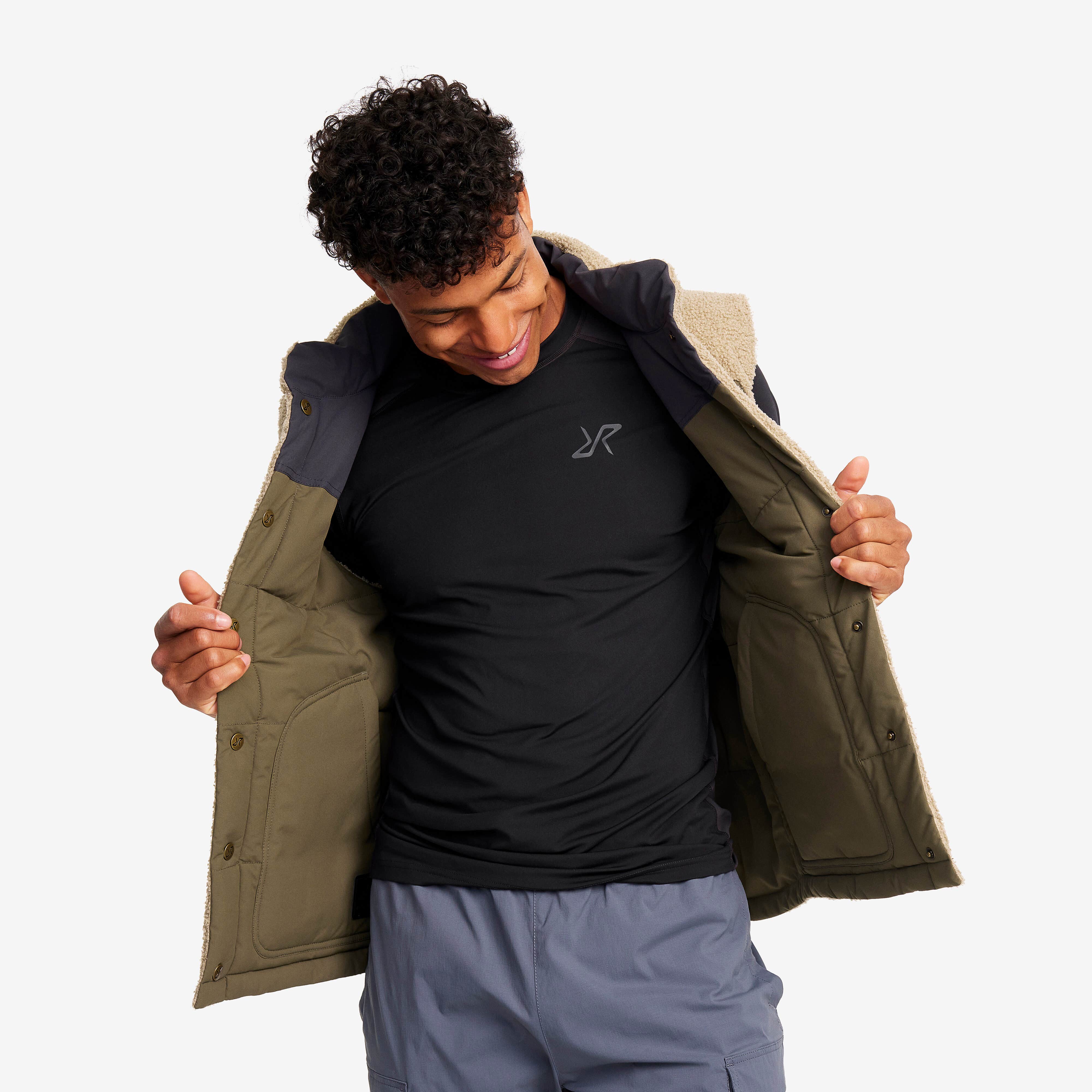 Rollick Reversible Vest Homme Grape Leaf