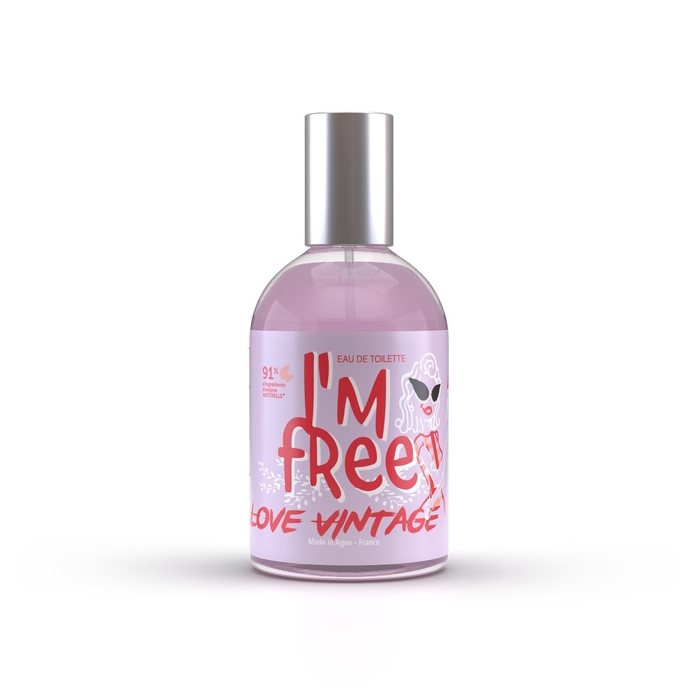 i'm free LOVE VINTAGE EAU DE TOILETTE