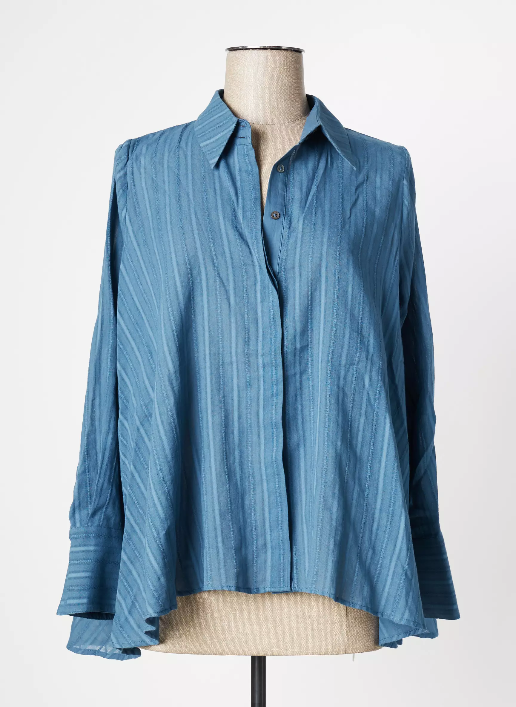 Hana San Chemisiers Femme couleur bleu