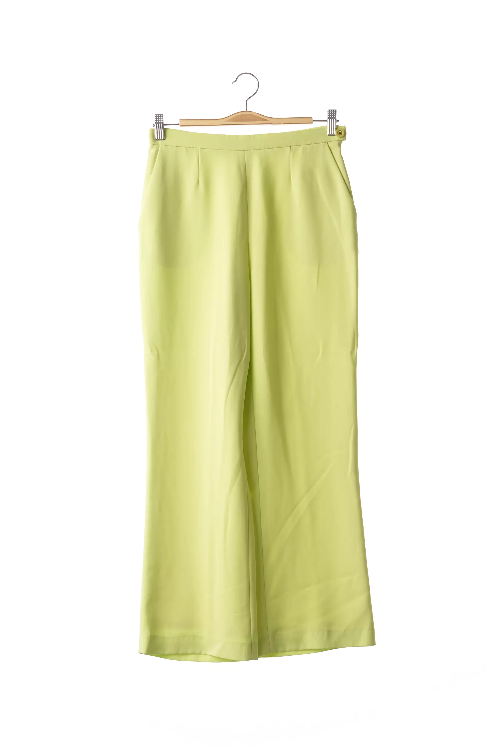 Guy Laroche Pantalons Droits Femme couleur vert