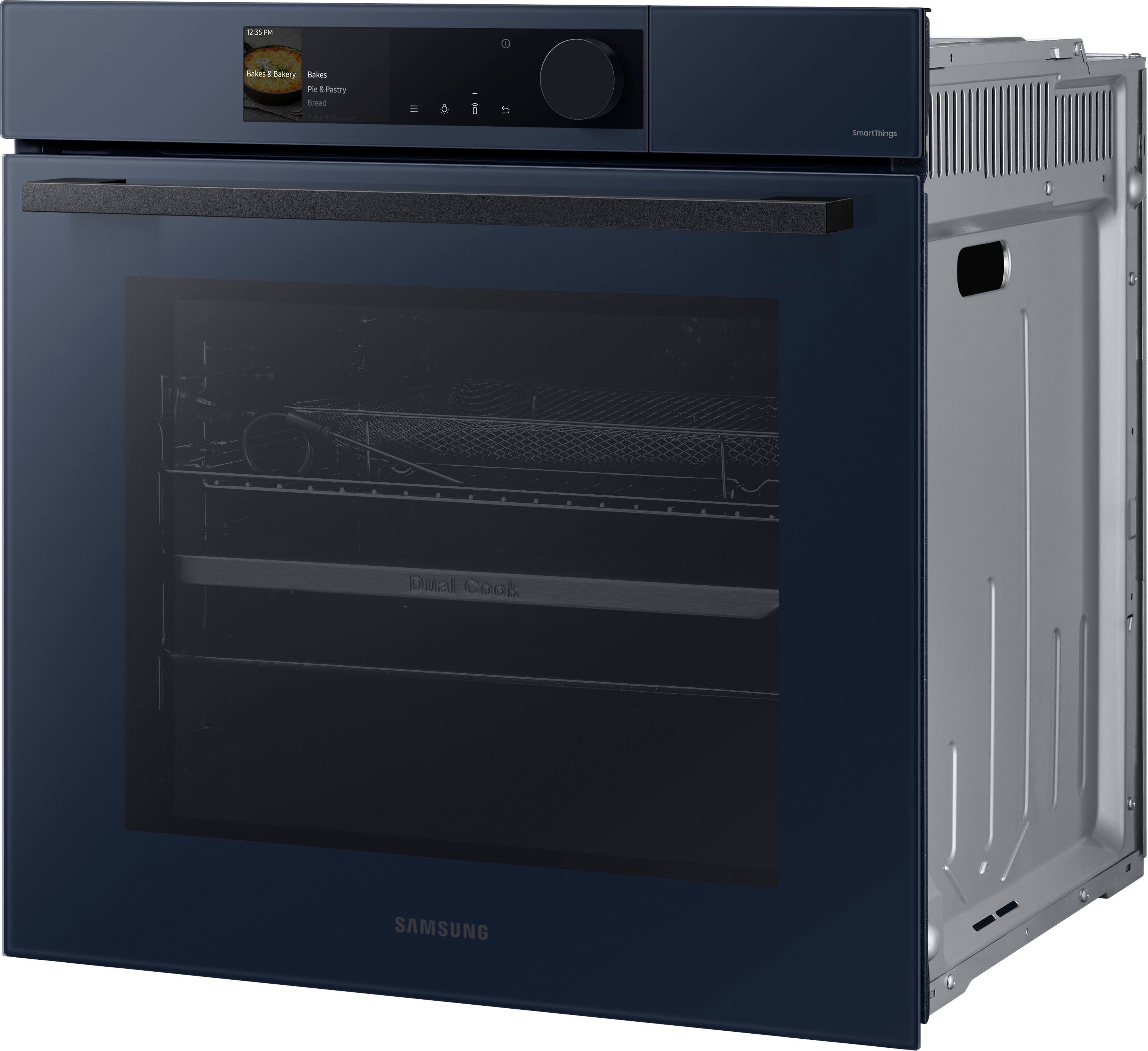 Samsung Einbaubackofen NV7600B NV7B6675CDN, mit 1-fach-Teleskopauszug, Pyrolyse-Selbstreinigung, 