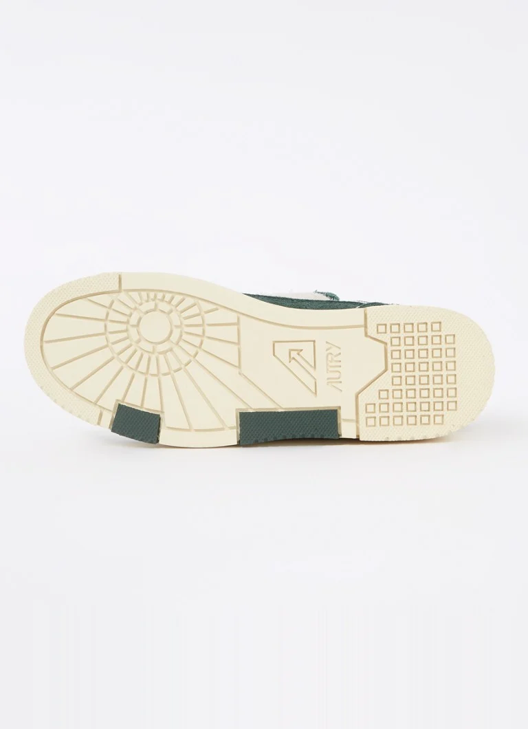 Autry CLC suede sneaker with mesh details