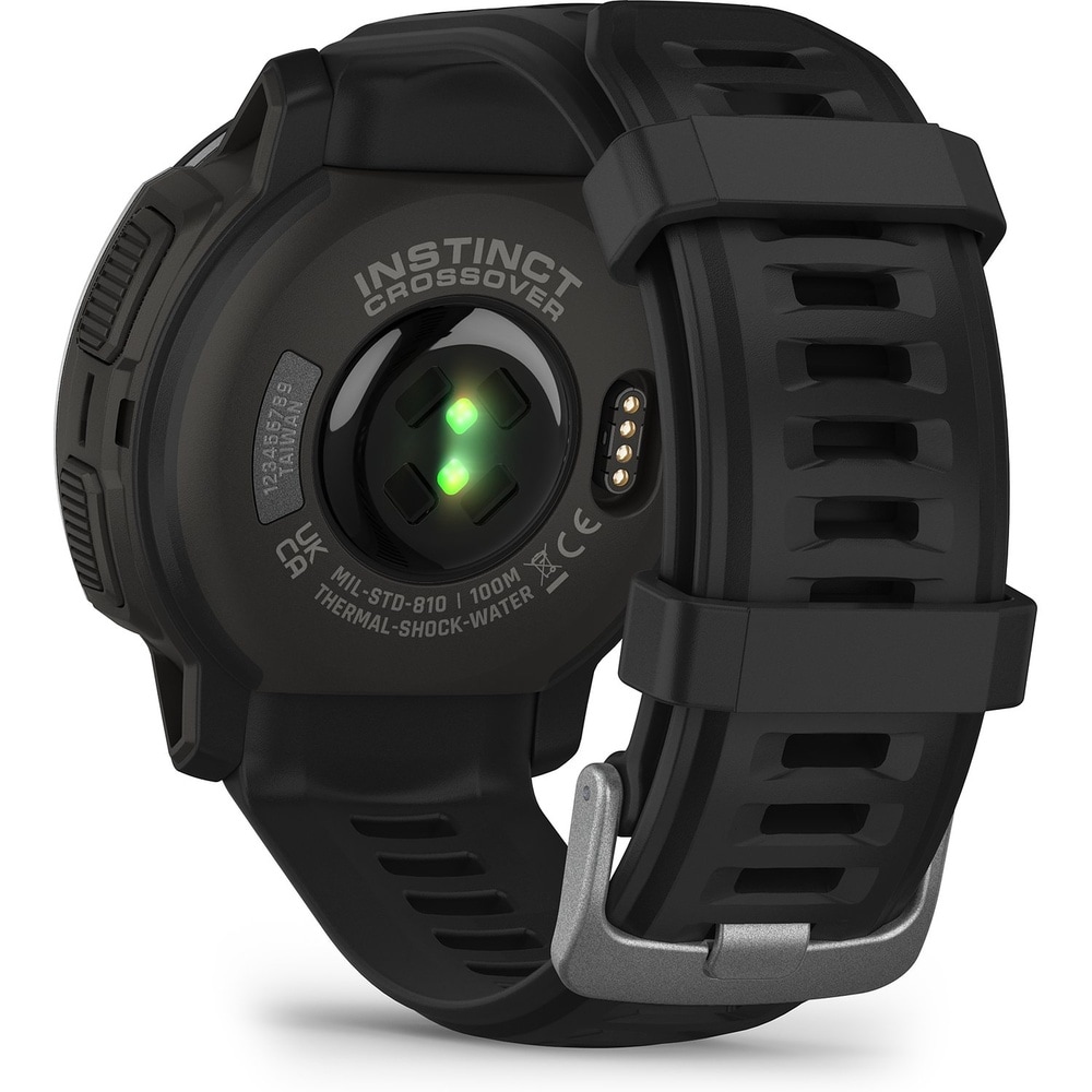 Garmin Montre intelligente Matière synthétique, Acier inoxydable Montre