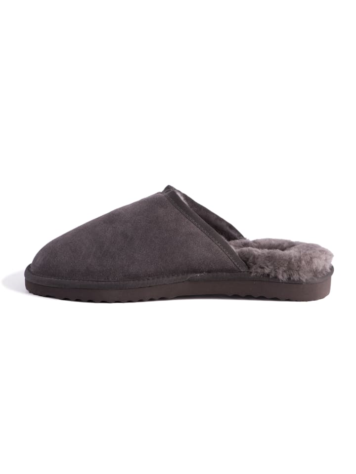 Aus Wooli Slipper Manly in Grey günstig kaufen 40/41