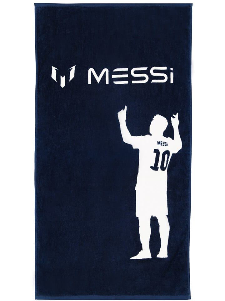 Messi Badetuch in Dukelblau - (B)50 x (H)100 cm günstig kaufen onesize